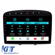 Navigation for Peugeot 308 408 (2008-2013), 9Inch, 8Gb Ram, 256Gb Storage, Carplay - NAVPG98YYG