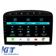 Navigation for Peugeot 308 408 (2008-2013), 9Inch, 1Gb Ram, 32Gb Storage, Carplay - NAVPG91BQG