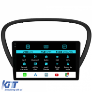Navigation for Peugeot 607, 2004-2011, 9Inch, 4Gb Ram, 64Gb Storage, Carplay - NAVPG94VGY