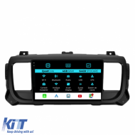Navigation for Peugeot Expert, Citroen Jumpy 3 (2016-2021), QuadCore, 9 Inch, 4Gb RAM, 64Gb Storage, Carplay - NAVCT94YUK