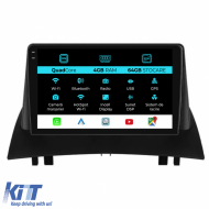Navigation for Renault Megane 2, 2002-2009, QuadCore, 9 Inch, 4Gb Ram, 64Gb storage, Carplay - NAVRN94VGX