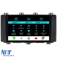 Navigation for Seat Ateca, 2016-2021, QuadCore, 9 Inch, 4Gb Ram, 64Gb Storage, Carplay - NAVSE94HYB