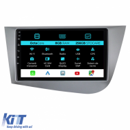 Navigation for Seat Leon Mk2 (2005-2012), 9Inch, 8Gb Ram, 256Gb Storage, Carplay - NAVSE98KVY