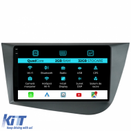 Navigation for Seat Leon Mk2 (2005-2012), 9Inch, 2Gb Ram, 32Gb Storage, Carplay - NAVSE92ACD