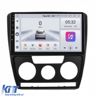 Navigation for Skoda, Octavia 2 (2004 - 2013), 10 Inch, 4Gb Ram, 64Gb Storage, Bluetooth, WiFi, Carplay - NAVSK104RNV