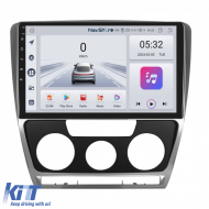 Navigation for Skoda, Octavia 2 (2004 - 2013), 10 Inch, 4Gb Ram, 64Gb Storage, Bluetooth, WiFi, Carplay - NAVSK104VSC