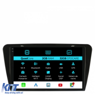 Navigation for Skoda, Octavia 3 (2013-2018), 10 Inch, 2Gb Ram, 32Gb Storage, Carplay - NAVSK102TWQ
