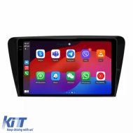 Navigation for Skoda, Octavia 3 (2013-2018), 2K Display, 4Gb RAM, 64Gb storage, Bluetooth, WiFi, Waze, Carplay - NAVSK004UCF