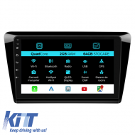 Navigation for Skoda Rapid (2011 - 2019), 9 Inch, 2Gb Ram, 64Gb storage, Carplay. - NAVSK92SEP