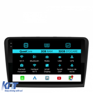 Navigation for Skoda Superb 2 (2008-2015), 10 Inch, 2Gb Ram, 32Gb Storage, Carplay - NAVSK102IVS