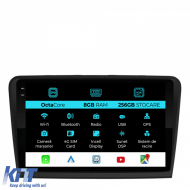 Navigation for Skoda Superb 2 (2008-2015), 10 Inch, 8Gb Ram, 256Gb Storage, Carplay - NAVSK108ABT
