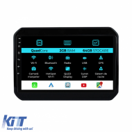 Navigation for Suzuki Ignis, 2016 - 2025, 9Inch, 2Gb Ram, 64Gb Storage, Carplay - NAVSZ92OTV