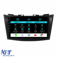 Navigation for Suzuki Swift, 2010-2017, 9 Inch, 4Gb Ram, 64Gb Storage, Carplay - NAVSZ94YEC