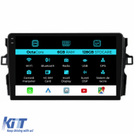 Navigation for Toyota Auris, (2006 - 2012), 10 Inch, 6Gb Ram, 128Gb Storage, Carplay - NAVTY106PIA
