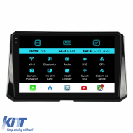 Navigation for Toyota Corolla, (2019-2025), 10 Inch, 4Gb Ram, 64Gb Storage, Carplay - NAVTY104RRC