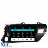 Navigation for Toyota Hilux 2015+, QuadCore, 10 Inch, 4Gb Ram, 64Gb Storage, Carplay - NAVTY104ARX