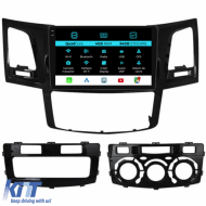 Navigation for Toyota Hilux VII (2004-2015), QuadCore, 9Inch, 4Gb RAM, 64Gb Storage, Carplay - NAVTY94YNQ