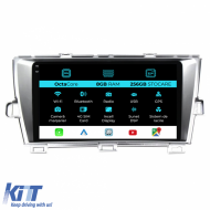 Navigation for Toyota Prius W3 (2009-2015), 9Inch, 8Gb Ram, 256Gb Storage, Carplay - NAVTY98YLW