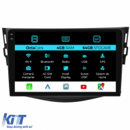 Navigation for Toyota Rav 4, (2006-2013), 9Inch, 4Gb Ram, 64Gb Storage, Carplay - NAVTY94BGJ