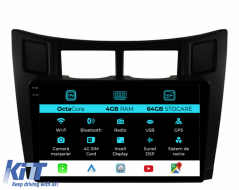 Navigation for Toyota Yaris, (2005-2011), 9Inch, 4Gb Ram, 64Gb Storage, Carplay - NAVTY94DCC