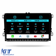 Navigation for Volkswagen, Android, 9 Inch, 6Gb RAM, 128Gb storage, Bluetooth, WiFi, Waze, Canbus - NAVVW96ITZ