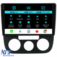 Navigation for Volkswagen Golf 5, Jetta (2004-2009), 10 Inch, 4Gb RAM, 64Gb Storage, Carplay - Manual Climate Control - NAVBM104TGQ