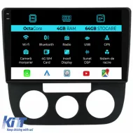 image-45-Navigation for Volkswagen Golf 5, Jetta (2004-2009), 10 Inch, 4Gb RAM, 64Gb Storage, Carplay - Manual Climate Control