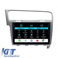Navigation for Volkswagen Golf 7 (2013-2020), 10 Inch, 8Gb RAM, 256Gb Storage, Carplay - NAVBM108QKX