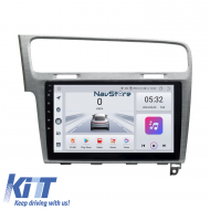Navigation for Volkswagen, Golf 7 (2013-2020), 10Inch, 4Gb Ram, 64Gb Storage, Bluetooth, WiFi, Carplay - NAVBM104XYL