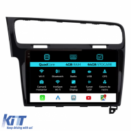 Navigation for Volkswagen Golf 7 (2013-2020), QuadCore, 10Inch, 4Gb Ram, 64Gb Storage, Carplay - NAVBM104PDI