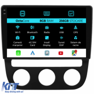 Navigation for Volkswagen Golf5, Jetta (2004-2009), 10 Inch, 8Gb Ram, 256Gb Storage, Carplay - Automatic Climate Control - NAVBM108LFE