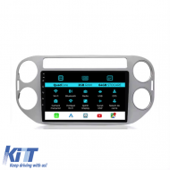 Navigation for Volkswagen, Tiguan (2006-2016), 9 Inch, 2Gb Ram, 64Gb Storage, Carplay - NAVVW92NVC