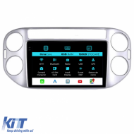Navigation for Volkswagen Tiguan, (2006-2016), 9 Inch, 6Gb Ram, 128Gb Storage, Carplay - NAVVW96MYK