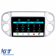 Navigation for Volkswagen Tiguan, 2006-2016, QuadCore, 9 Inch, 4Gb Ram, 64Gb Storage, Carplay - NAVVW94PBW