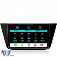 Navigation for Volkswagen Tiguan, 2016 - 2023, 10 Inch, 6Gb Ram, 128Gb Storage, Carplay - NAVVW106DXO
