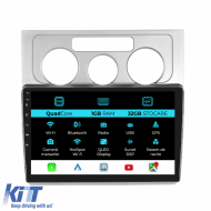 Navigation for Volkswagen Touran, (2003-2010), 10 Inch, 1Gb RAM, 32Gb Storage, Carplay. - NAVVW101EZL