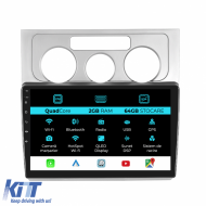 Navigation for Volkswagen Touran, (2003-2010), 10 Inch, 2Gb Ram, 64Gb Storage, Carplay - NAVVW102BJT