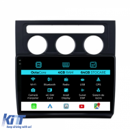 Navigation for Volkswagen Touran, (2003-2010), 10 Inch, 4Gb Ram, 64Gb Storage, Carplay - NAVVW104PRP
