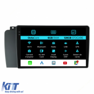 Navigation for Volvo S60, 2004-2010, 9 Inch, 6GB RAM, 128GB Storage, Carplay - NAVVO96BHI
