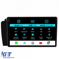 Navigation for Volvo S60, (2004-2010), QuadCore, 9 Inch, 4Gb Ram, 64Gb Storage, Carplay - NAVVO94VCW
