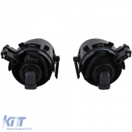 Nebelscheinwerfer in schwarzem Rauch geeignet für Seat Ibiza 6J 08-12 Leon 1P 09-12 Altea ab 09-image-6209841