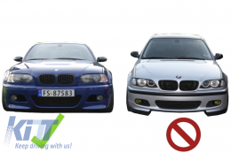 Nebelscheinwerfer-Luftkanalabdeckungen für BMW 3er E46 1998-2005 M3 H-Design-image-56986