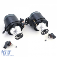 Nebelscheinwerfer mit Projektor und schwarzem Rauchglas, geeignet für BMW X3 E83 04-06-image-6196014