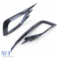 Nebelscheinwerfer-Rahmen in glänzendem Carbon-Look, geeignet für VW Golf 7 17-20-image-6191394