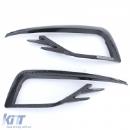 Nebelscheinwerfer-Rahmen in glänzendem Carbon-Look, geeignet für VW Golf 7 17-20-image-6191397