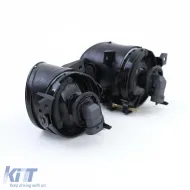 Nebelscheinwerfer Schwarz Rauch Rechts Links geeignet für VW Jetta 3 III + Amarok-image-6198504