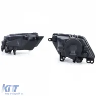 Nebelscheinwerfer Schwarz Smoke geeignet für Seat Ibiza 6J 6P Leon 5F Toledo 2012-2020-image-6277070