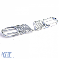 Nebelscheinwerferabdeckungen, Kühlergrillabdeckung verchromt geeignet für Suzuki Swift MZ EZ 05-08-image-6190775