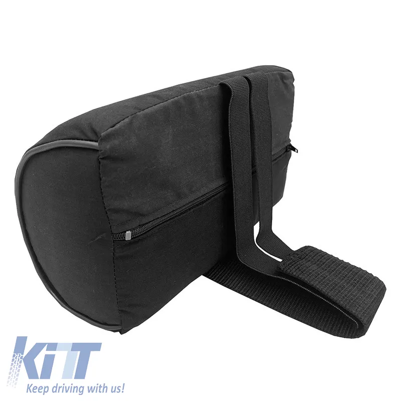 Neck Cushion Suitable for Car Seat 21.5x8x12cm Black 1 Piece