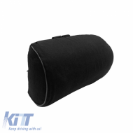 Neck Cushion suitable for Car Seat 21.5x8x12cm Black 1 Piece